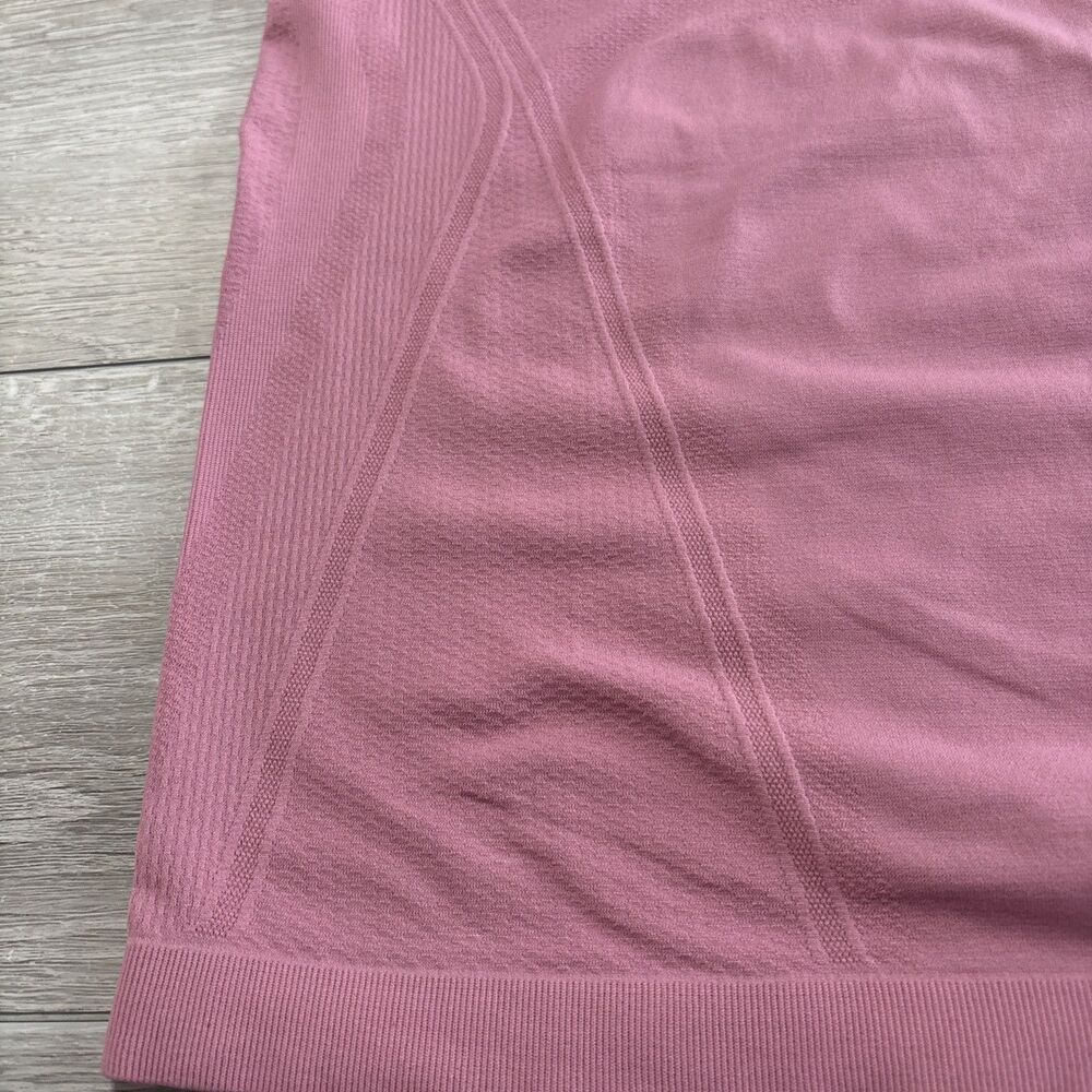 Athleta Pink Momentum Tee Women's Size M Dusty Rose Athleisure Active T Shirt - Picture 2 of 14